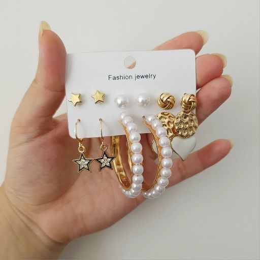 گوشواره Fashion Jewelry کد 1223 - خرید آنلاین از گالری آداس